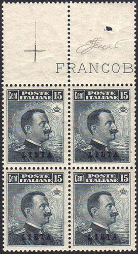 1912 - 15 cent. Michetti (5), ... 