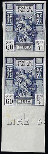 1924 - 60 cent. Sibilla Libica, ... 