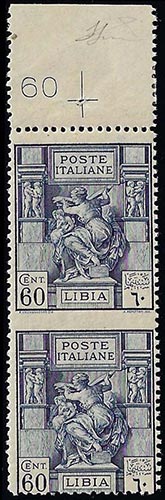 1924 - 60 cent. Sibilla Libica, ... 