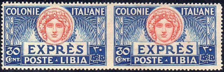 ESPRESSI 1921 - 30 cent., coppia ... 