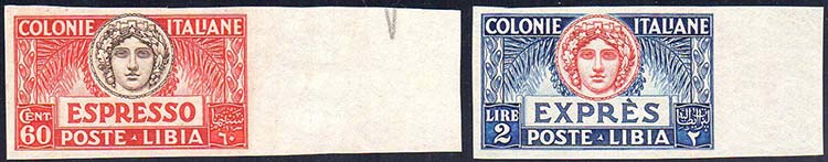 ESPRESSI 1923 - 60 cent., 2 lire, ... 