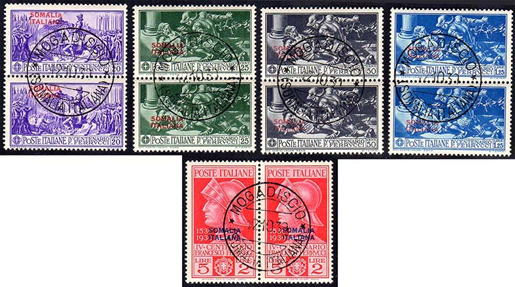 1930 - Ferrucci (133/137), coppie ... 