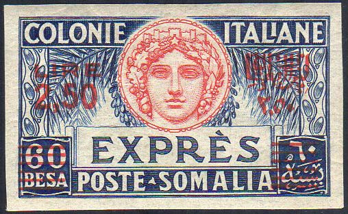 ESPRESSI 1926 - 2,50 lire su 60 b. ... 