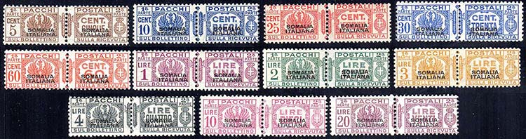 PACCHI POSTALI 1928/41 - Fasci al ... 