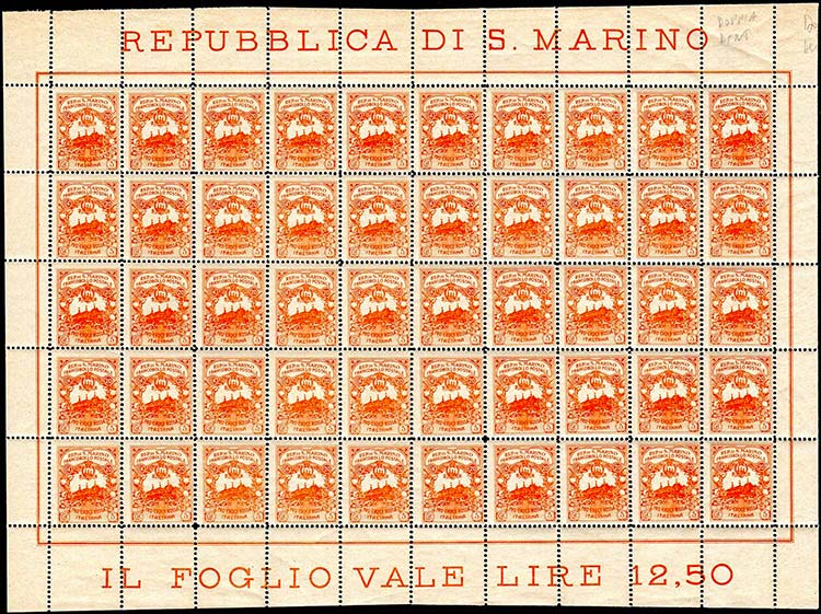 1916 - 20+5 lire Croce Rossa, non ... 