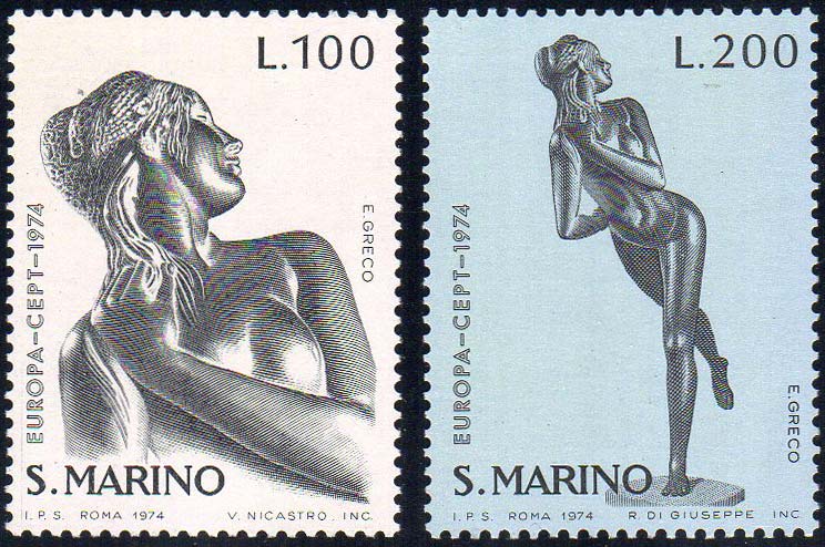 1974 - 100 lire e 200 lire Europa ... 