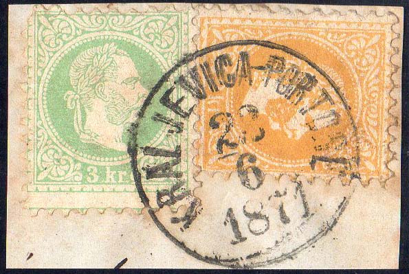 AUSTRIA 1867 - 2 k., stampa ... 