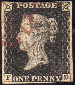 GRAN BRETAGNA 1840 - 1 p. Penny ... 