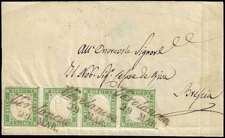 VEROLANUOVA, Cor punti 8 - 5 cent. ... 