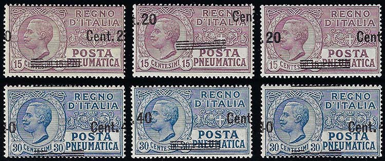 REGNO DITALIA POSTA PNEUMATICA ... 