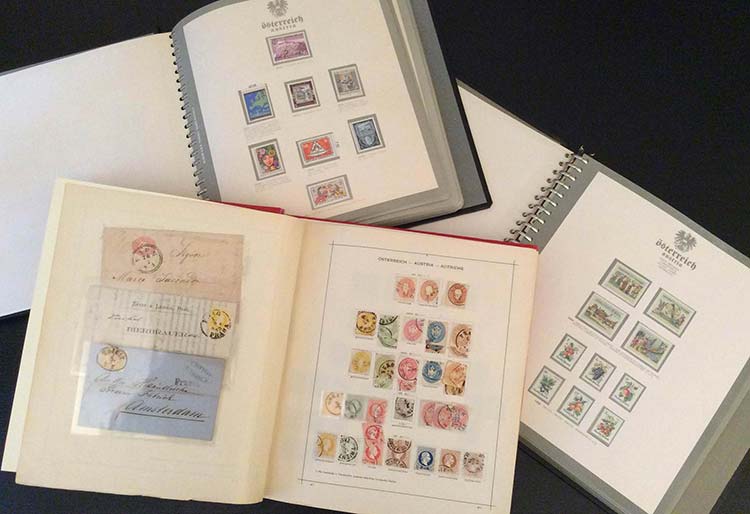 AUSTRIA 1850/1993 - Collezione di ... 