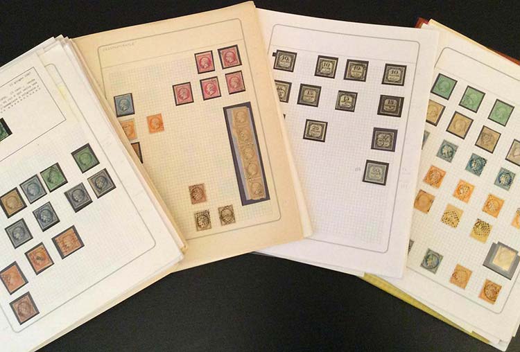 FRANCIA 1849/1950 - Collezione di ... 