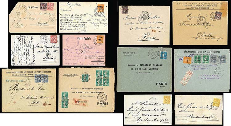 FRANCIA UFF. POSTALI ESTERO ... 