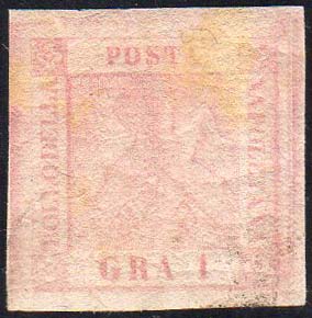 1858 - 1 grano rosa chiaro, I ... 