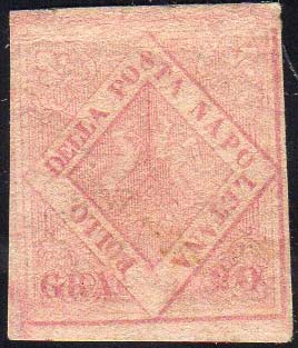1859 - 20 grana rosa chiaro, II ... 