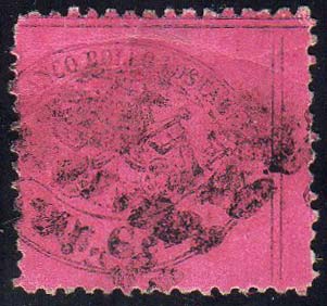 1870 - 80 cent. rosa carminato ... 