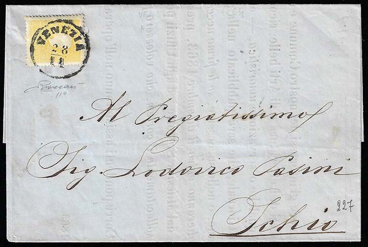 1863 - 2 soldi giallo, II tipo ... 