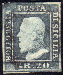 1859 - 20 grana grigio ardesia ... 