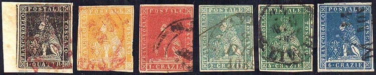 1857 - Seconda emissione (10/15), ... 