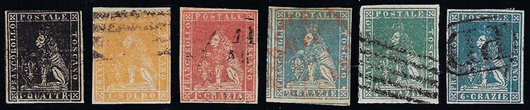 1857 - Seconda emissione (10/15), ... 