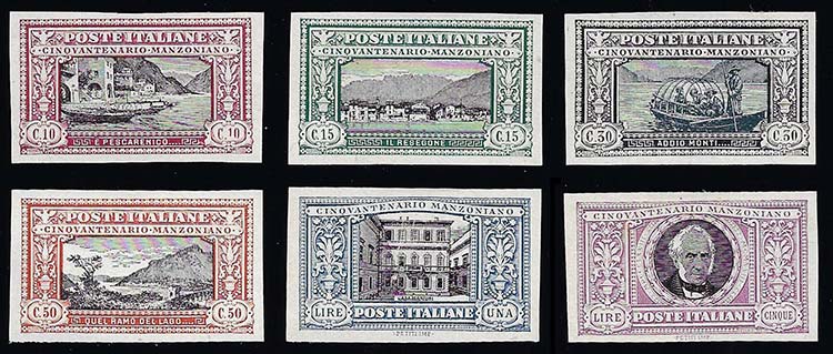 1923 - Manzoni, prove darchivio ... 