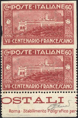 1926 - 60 cent. San Francesco, ... 