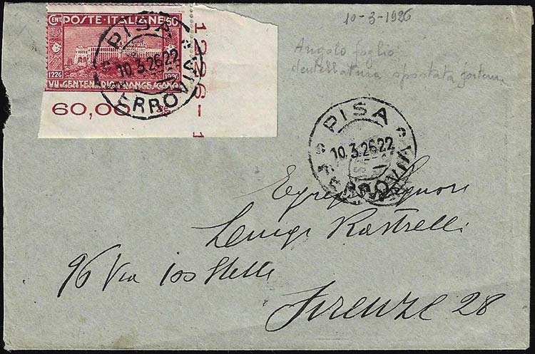 1926 - 60 cent. San Francesco, ... 