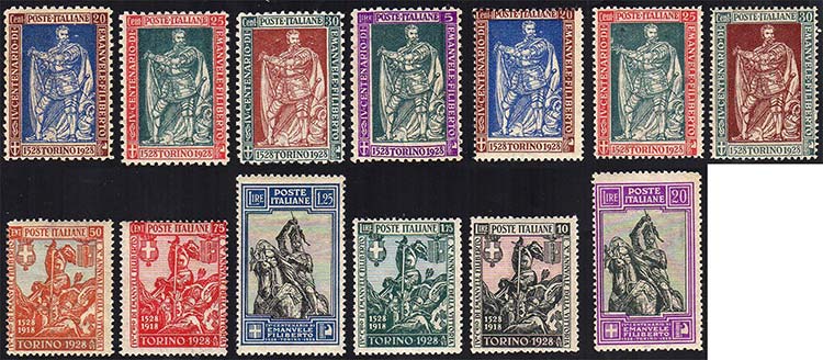 1928 - Emanuele Filiberto, serie ... 