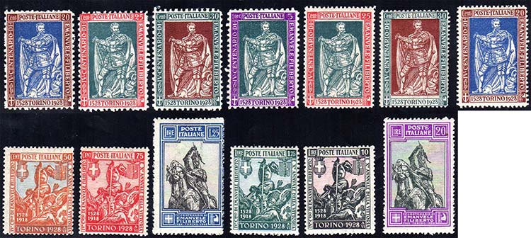 1928 - Emanuele Filiberto, serie ... 