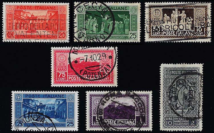 1929 - Montecassino (262/268), ... 