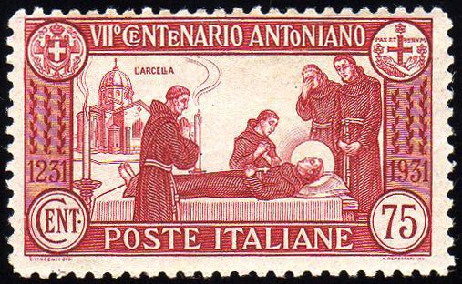 1931 - 75 cent. S.Antonio, dent. ... 