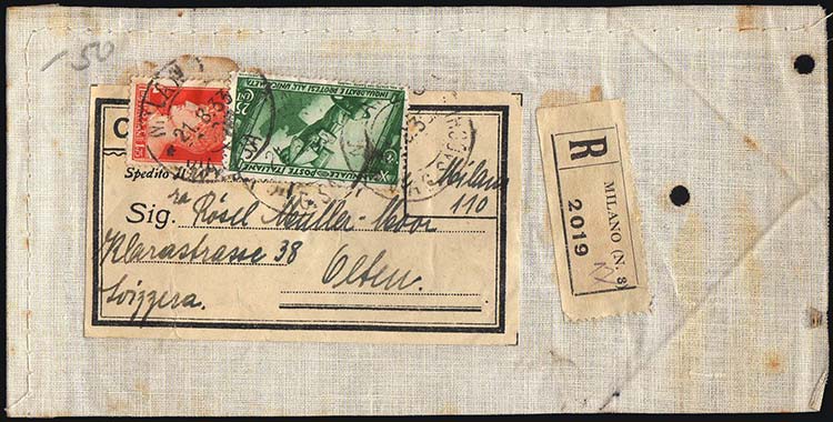 1935 - 25 cent. Decennale Marcia ... 