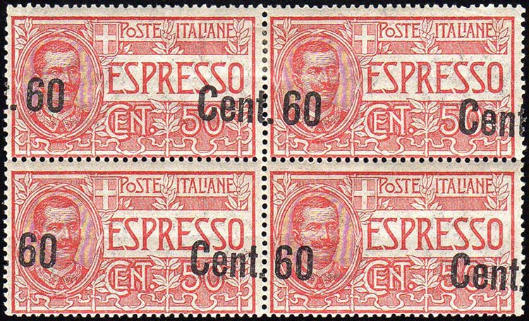 1922 - 60 cent. su 50 cent., ... 