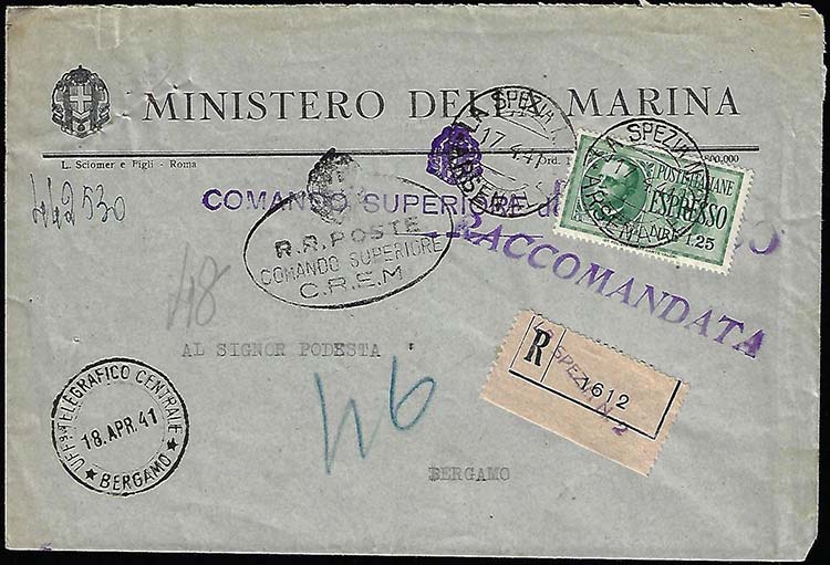 1941 - 1,25 lire espresso (15), ... 