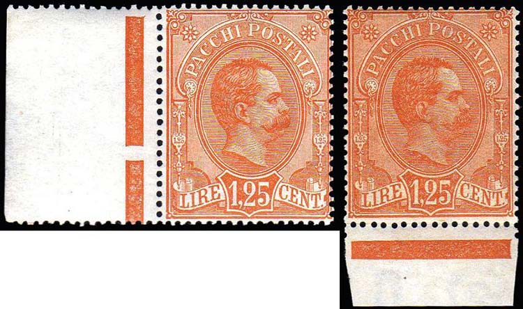 1884 - 1,25 lire Umberto I, due ... 