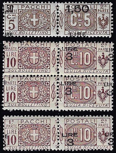 1923 - Quattro francobolli con ... 