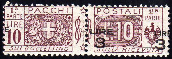 1925 - 3 lire su 10 lire, entrambe ... 