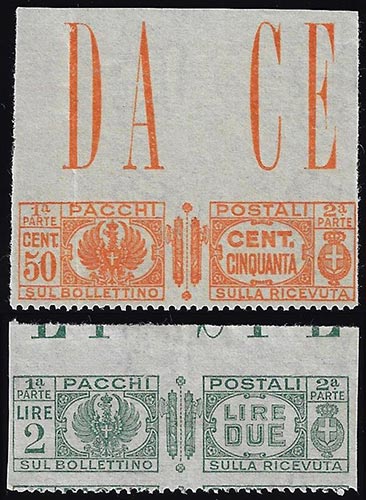 1927 - 50 cent., 2 lire, ... 