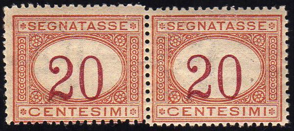 1894 - 20 cent. arancio e ... 