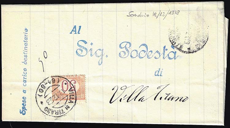 1928 - 50 cent. arancio e ... 