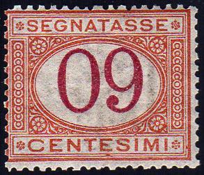 1890 - 60 cent. arancio e ... 