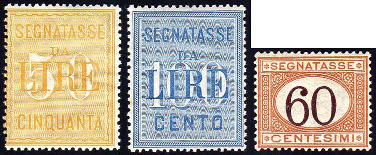 1903/24 - 50 e 100 lire, 60 lire ... 