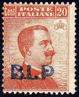 1921 - 20 cent. soprastampa BLP ... 