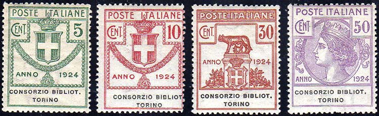 CONSORZIO BIBLIOT. TORINO 1924 - ... 