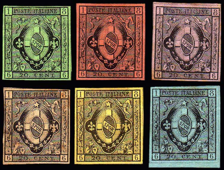 1866 - Saggio Coucorde, con al ... 