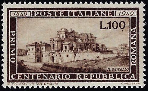 1949 - 100 lire Romana (600), ... 