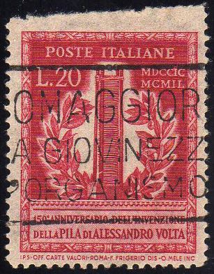 1949 - 20 lire Volta, non ... 