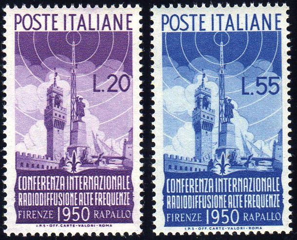 1950 - Radiodiffusione (623/624), ... 