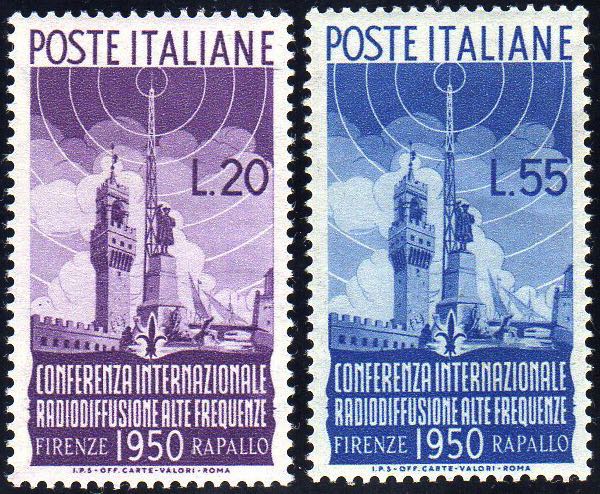 1950 - Radiodiffusione (623/624), ... 