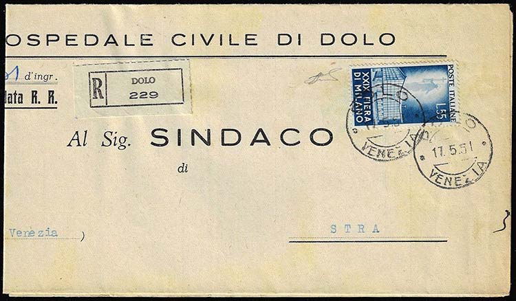 1951 - 55 lire Fiera di Milano ... 